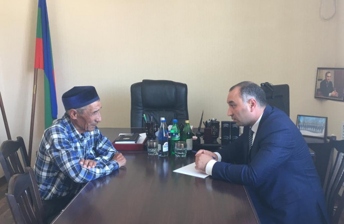 Министр провел выездной прием граждан