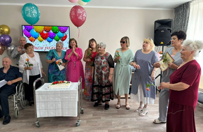 В пансионате «Гармония» состоялось праздничное мероприятие, посвященное 24-летию учреждения.